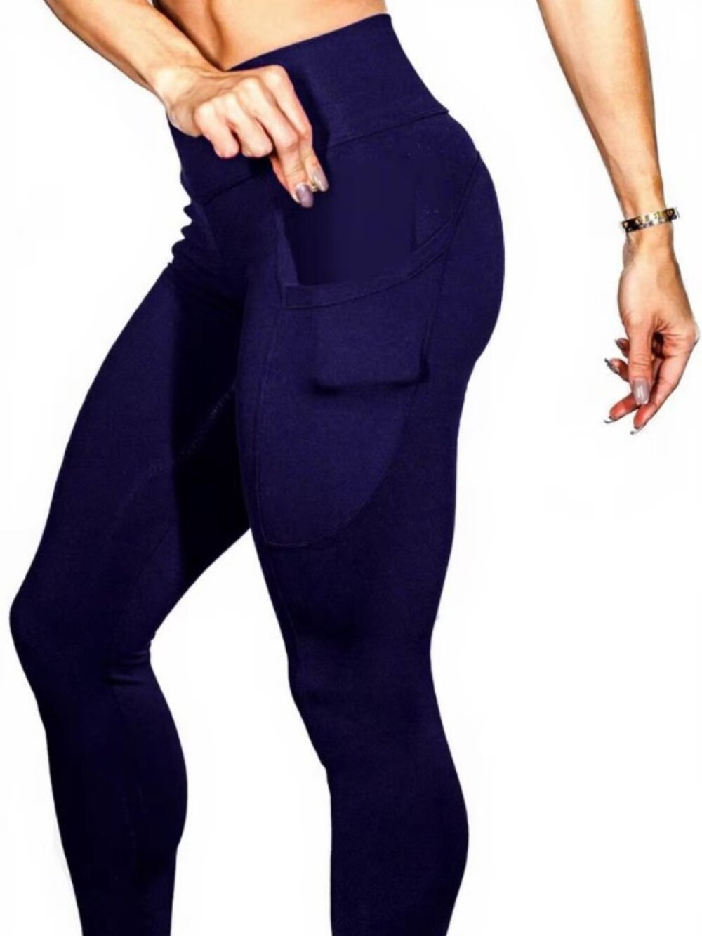 Navy - Women's Summer Skinny Yoga Pants